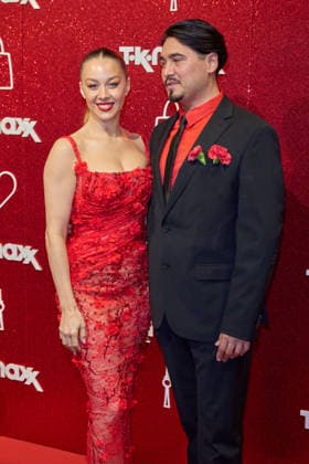Oana Nechiti and Erich Klann: Reopening of the expanded TK Maxx store during the CODE RED Night event at Alexanderplatz in Berlin on September 24, 2026 TK Maxx Store Reopening