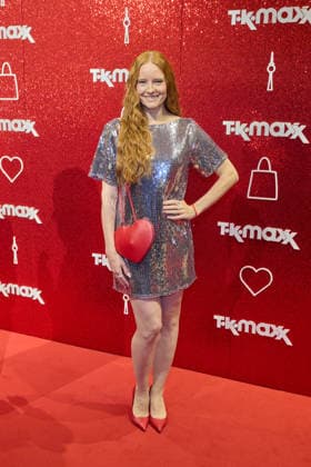 Barbara Meier: Reopening of the expanded TK Maxx store as part of the CODE RED Night event at Alexanderplatz in Berlin on September 24, 2026 TK Maxx Store Reopening