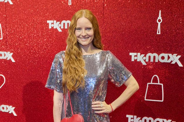 Barbara Meier: Reopening of the expanded TK Maxx store as part of the CODE RED Night event at Alexanderplatz in Berlin on September 24, 2026 TK Maxx Store Reopening