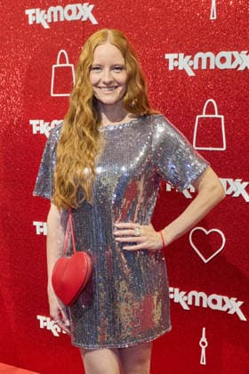 Barbara Meier: Reopening of the expanded TK Maxx store as part of the CODE RED Night event at Alexanderplatz in Berlin on September 24, 2026 TK Maxx Store Reopening