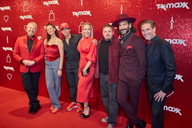 Ross Antony, Betty Taube, Joel Mattli, Isabel Edvardsson, Gustav Schaefer, Massimo Sinato, and Christina Polanc: Reopening following the expansion of the TK Maxx store during the CODE RED Night at Alexanderplatz in Berlin on September 24, 2026 TK Maxx Store Reopening