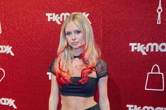 Leni Marie: Reopening of the expanded TK Maxx store as part of the CODE RED Night event at Alexanderplatz in Berlin on September 24, 2026—TK Maxx Store Reopening