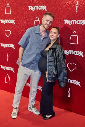 Julian Classen and Palina Miner: Reopening of the expanded TK Maxx store as part of the CODE RED Night event at Alexanderplatz in Berlin on September 24, 2026 TK Maxx Store Reopening