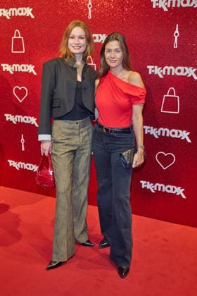 Jana Heinisch and Nadine Klein: Reopening of the expanded TK Maxx store as part of the CODE RED Night event at Alexanderplatz in Berlin on September 24, 2026 TK Maxx Store Reopening
