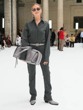 IPA88951393 - Milan, Milan Women™s Fashion Week Spring Summer 2027 - Women™s Fashion, Spring Summer 2027 - SPORTMAX fashion show - guests pictured: Chiara Ferragni  Copyright: xRiccardoxGiordanox xRiccardoxGiordanox IPA88951393