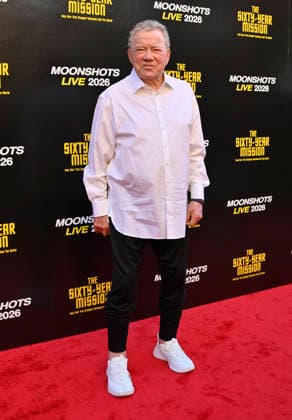 William Shatner attends the world premiere of the documentary The Sixty Year Mission: How Star Trek Changed Television and The World at the United Theatre on Broadway in downtown Los Angeles on Thursday, September 24, 2026. Storyline: The Sixty-Year Mission charts the remarkable voyage of an iconic cultural phenomenon proving that truth is stranger than science-fiction.  LAP2026092405 JIMxRUYMEN