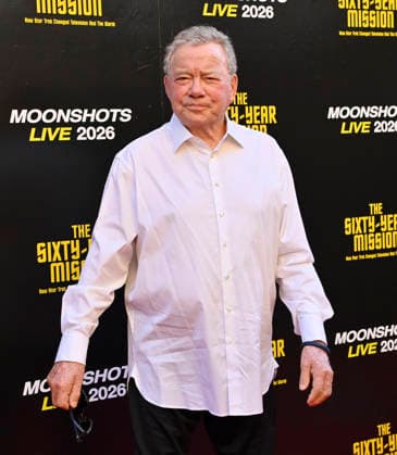 William Shatner attends the world premiere of the documentary The Sixty Year Mission: How Star Trek Changed Television and The World at the United Theatre on Broadway in downtown Los Angeles on Thursday, September 24, 2026. Storyline: The Sixty-Year Mission charts the remarkable voyage of an iconic cultural phenomenon proving that truth is stranger than science-fiction.  LAP2026092421 JIMxRUYMEN