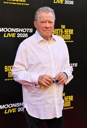 William Shatner attends the world premiere of the documentary The Sixty Year Mission: How Star Trek Changed Television and The World at the United Theatre on Broadway in downtown Los Angeles on Thursday, September 24, 2026. Storyline: The Sixty-Year Mission charts the remarkable voyage of an iconic cultural phenomenon proving that truth is stranger than science-fiction.  LAP2026092422 JIMxRUYMEN