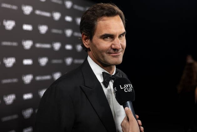 Sports stars attend the Laver Cup Opening Night Gala at Magazine London in London, England Featuring: Roger Federer Where: London, Greater London, United Kingdom When: 24 Sep 2026 Credit: Alex Cropper Cover Images **Mandatory Credit: Alex Cropper Cover Images** EDITORIAL USE ONLY. NOT FOR USE BY NEWSPAPERS BASED IN THE UK. Copyright: xx coverimg56056907