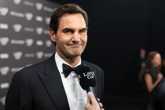 Sports stars attend the Laver Cup Opening Night Gala at Magazine London in London, England Featuring: Roger Federer Where: London, Greater London, United Kingdom When: 24 Sep 2026 Credit: Alex Cropper Cover Images **Mandatory Credit: Alex Cropper Cover Images** EDITORIAL USE ONLY. NOT FOR USE BY NEWSPAPERS BASED IN THE UK. Copyright: xx coverimg56056908