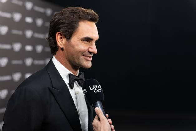 Sports stars attend the Laver Cup Opening Night Gala at Magazine London in London, England Featuring: Roger Federer Where: London, Greater London, United Kingdom When: 24 Sep 2026 Credit: Alex Cropper Cover Images **Mandatory Credit: Alex Cropper Cover Images** EDITORIAL USE ONLY. NOT FOR USE BY NEWSPAPERS BASED IN THE UK. Copyright: xx coverimg56056909