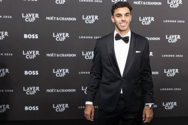 Sports stars attend the Laver Cup Opening Night Gala at Magazine London in London, England Featuring: Francisco Cerundolo Where: London, Greater London, United Kingdom When: 24 Sep 2026 Credit: Alex Cropper Cover Images **Mandatory Credit: Alex Cropper Cover Images** EDITORIAL USE ONLY. NOT FOR USE BY NEWSPAPERS BASED IN THE UK. Copyright: xx coverimg56056871