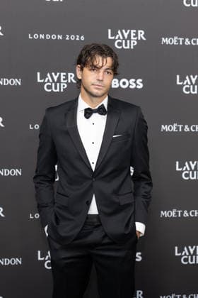 Sports stars attend the Laver Cup Opening Night Gala at Magazine London in London, England Featuring: Taylor Fritz Where: London, Greater London, United Kingdom When: 24 Sep 2026 Credit: Alex Cropper Cover Images **Mandatory Credit: Alex Cropper Cover Images** EDITORIAL USE ONLY. NOT FOR USE BY NEWSPAPERS BASED IN THE UK. Copyright: xx coverimg56056872