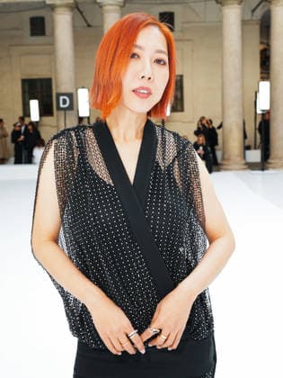 IPA88951714 - Milan, Milan Women™s Fashion Week Spring Summer 2027 - Women™s Fashion, Spring Summer 2027 - SPORTMAX fashion show - guests pictured: FAYE TSUI  Copyright: xRiccardoxGiordanox xRiccardoxGiordanox IPA88951714