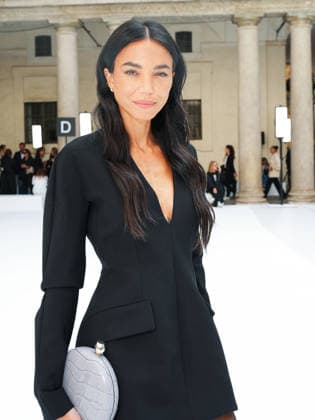 IPA88951730 - Milan, Milan Women™s Fashion Week Spring Summer 2027 - Women™s Fashion, Spring Summer 2027 - SPORTMAX fashion show - guests pictured: CHIARA BIASI  Copyright: xRiccardoxGiordanox xRiccardoxGiordanox IPA88951730