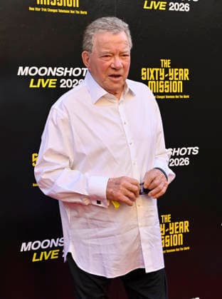 William Shatner attends the world premiere of the documentary The Sixty Year Mission: How Star Trek Changed Television and The World at the United Theatre on Broadway in downtown Los Angeles on Thursday, September 24, 2026. Storyline: The Sixty-Year Mission charts the remarkable voyage of an iconic cultural phenomenon proving that truth is stranger than science-fiction.  LAP20260924903 JIMxRUYMEN
