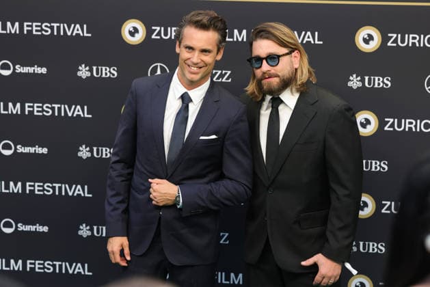 22nd Zurich Film Festival 2026: Baschi, Swiss pop singer, and Bastian Baker, Swiss singer-songwriter and guitarist, on the green carpet at the Opening Night of the 22nd Zurich Film Festival on September 24, 2026, at the Kongresshaus Zurich, Canton of Zurich, Switzerland
