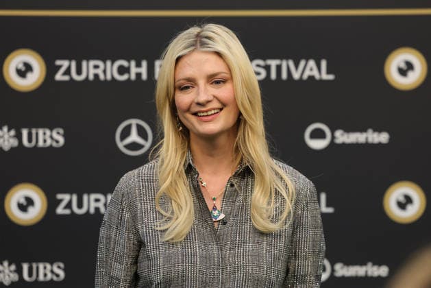 22nd Zurich Film Festival 2026: Mischa Anne Marsden Barton, British-American actress and model, on the green carpet at the Opening Night of the 22nd Zurich Film Festival on September 24, 2026, at the Kongresshaus Zürich in the Canton of Zurich, Switzerland