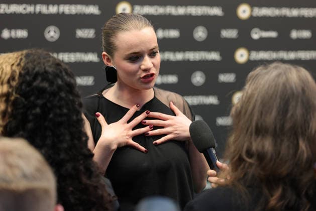 Luna Wedler, 22nd Zurich Film Festival 2026: Luna Sofia Wedler, Swiss actress, on the green carpet at the Opening Night of the 22nd Zurich Film Festival on September 24, 2026, at the Kongresshaus Zurich, Canton of Zurich, Switzerland