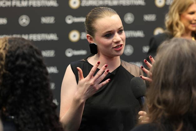 Luna Wedler, 22nd Zurich Film Festival 2026: Luna Sofia Wedler, Swiss actress, on the green carpet at the Opening Night of the 22nd Zurich Film Festival on September 24, 2026, at the Kongresshaus Zurich, Canton of Zurich, Switzerland