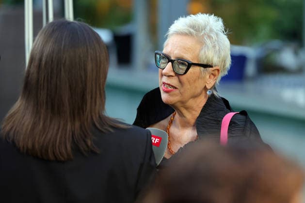 22nd Zurich Film Festival 2026: Doris Dörrie, German film director, screenwriter, and author, on the green carpet at the Opening Night of the 22nd Zurich Film Festival on September 24, 2026, at the Kongresshaus Zürich in the Canton of Zurich, Switzerland