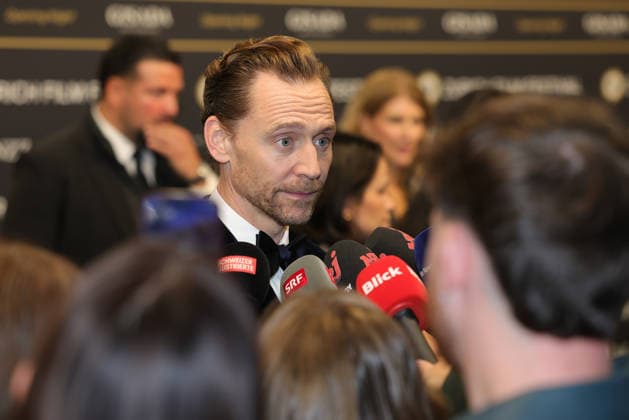 Tom Hiddleston 22nd Zurich Film Festival 2026 Tom Hiddleston Thomas William Hiddleston, a British actor, is a sought-after interviewee on the green carpet at the Opening Night of the 22nd Zurich Film Festival on September 24, 2026, at the Kongresshaus Zurich in the Canton of Zurich, Switzerland