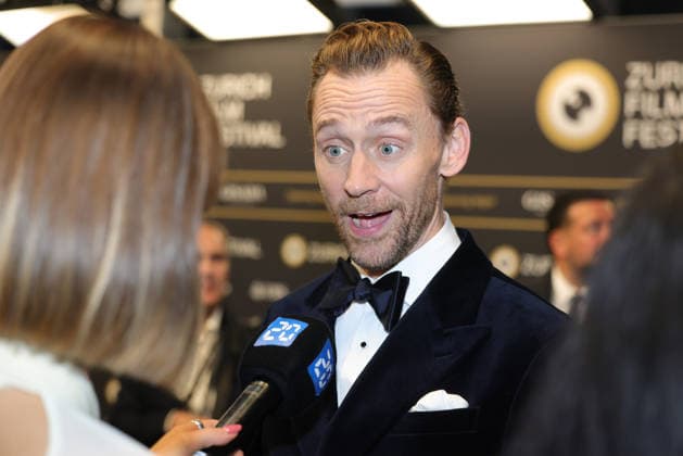 Tom Hiddleston 22nd Zurich Film Festival 2026 Tom Hiddleston Thomas William Hiddleston, a British actor, is a sought-after interviewee on the green carpet at the Opening Night of the 22nd Zurich Film Festival on September 24, 2026, at the Kongresshaus Zurich in the Canton of Zurich, Switzerland