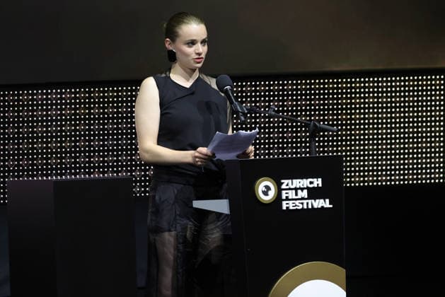22nd Zurich Film Festival 2026 Acceptance Speech by Luna Sofia Wedler, Swiss actress, upon receiving the Golden Eye Award Opening Night of the 22nd Zurich Film Festival on September 24, 2026, at the Kongresshaus Zürich, Canton of Zurich, Switzerland