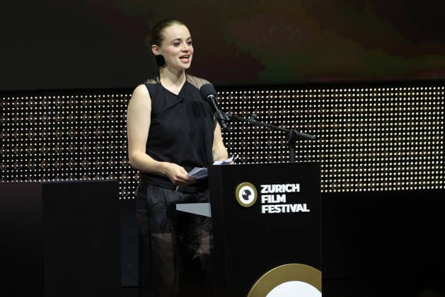22nd Zurich Film Festival 2026 Acceptance Speech by Luna Sofia Wedler, Swiss actress, upon receiving the Golden Eye Award Opening Night of the 22nd Zurich Film Festival on September 24, 2026, at the Kongresshaus Zürich, Canton of Zurich, Switzerland