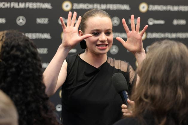 Luna Wedler, 22nd Zurich Film Festival 2026: Luna Sofia Wedler, Swiss actress, on the green carpet at the Opening Night of the 22nd Zurich Film Festival on September 24, 2026, at the Kongresshaus Zurich, Canton of Zurich, Switzerland