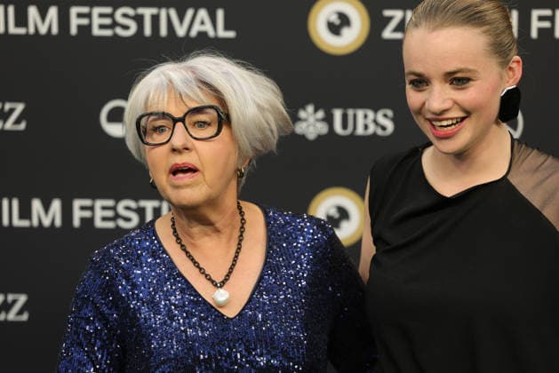 22nd Zurich Film Festival 2026: Luna Wedler, Swiss actress, with Elisabeth Baume Schneider, Swiss Federal Councilor, on the green carpet at the opening night of the 22nd Zurich Film Festival on September 24, 2026, at the Kongresshaus Zurich, Canton of Zurich, Switzerland