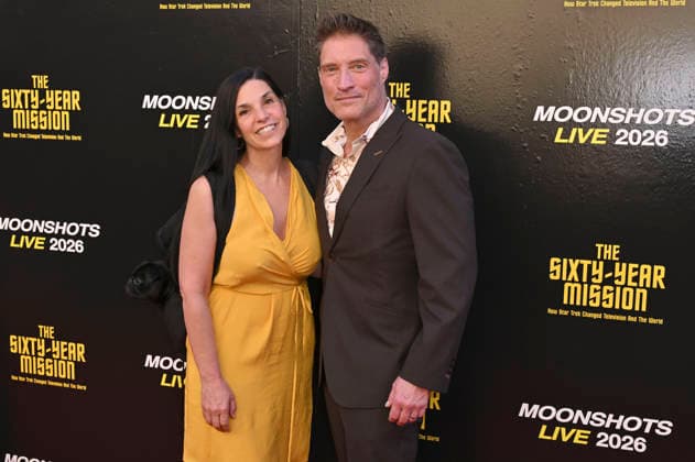 Michele Kanan and Sean Kanan at the world premiere of the documentary *The Sixty Year Mission: How Star Trek Changed Television and the World* at the United Theater on Broadway in Los Angeles, September 24, 2026 Foto:xD.xStarbuckx xFuturexImagex star_trek_6893