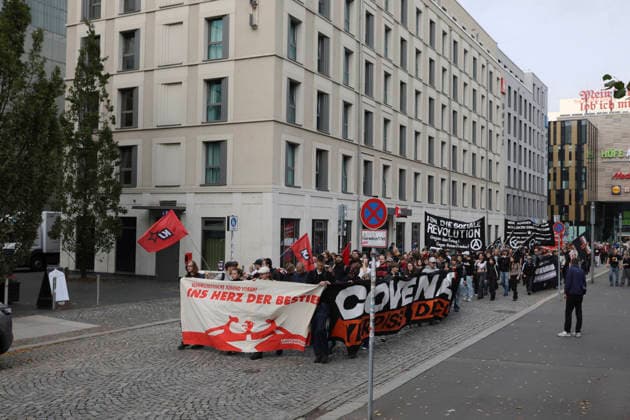 Students protest against mandatory military service in Leipzig Students protest against the planned introduction of mandatory military service in Leipzig The school strike is part of nationwide protests September 25, 2026, Leipzig