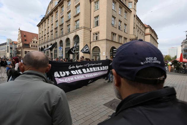 Students protest against mandatory military service in Leipzig Students protest against the planned introduction of mandatory military service in Leipzig The school strike is part of nationwide protests September 25, 2026, Leipzig