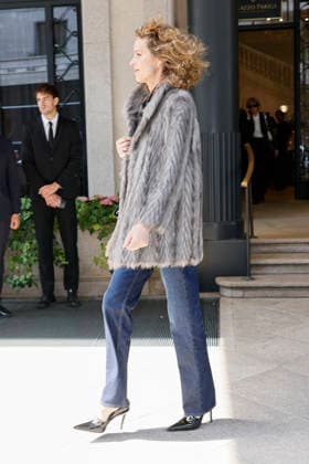 MFW Spring Summer 2027 Eva Herzigova MP MILAN, ITALY - SEPTEMBER 25: Eva Herzigova is going to Gucci fashion showduring the Milan Fashion Week - Womenswear Spring Summer 2027 on September 24, 2026 in Milan, Italy. Photo by Marco Piovanotto Abacapress.com Milan Italy  Copyright: xPiovanottoxMarco ABACAx