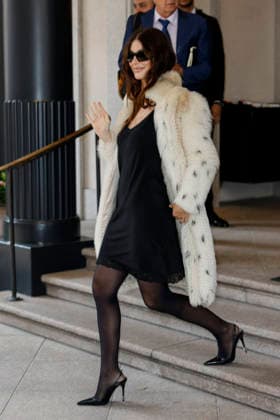 MFW Spring Summer 2027 Camila Morrone MP MILAN, ITALY - SEPTEMBER 25: Camila Morrone is going to Gucci fashion showduring the Milan Fashion Week - Womenswear Spring Summer 2027 on September 24, 2026 in Milan, Italy. Photo by Marco Piovanotto Abacapress.com Milan Italy  Copyright: xPiovanottoxMarco ABACAx