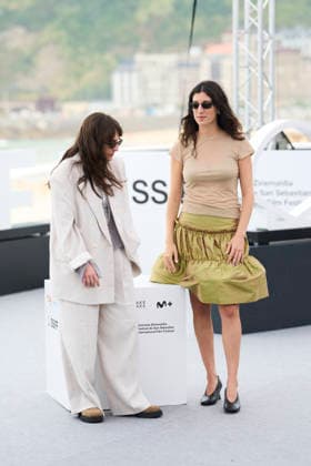 September 25, 2026, Donostia San Sebastian, Euskadi, Spain: Elena Martin Gimeno, Sandra Romero Acevedo attended El Castillo Photocall during 74th San Sebastian International Film Festival at Kursaal Palace on September 25, 2026 in Donostia San Sebastian, Spain Donostia San Sebastian Spain - ZUMAg15_ 20260925_zaf_g15_028 Copyright: xJackxAbuinx