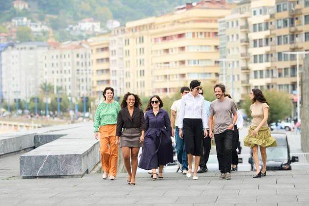September 25, 2026, Donostia San Sebastian, Euskadi, Spain: Raul Arevalo, Laia Marull, Isabel Peo±a, Omar Ayuso, Eduardo Villanueva Diez, Elena Martin Gimeno, Sandra Romero Acevedo, Valentina Vidal attended El Castillo Photocall during 74th San Sebastian International Film Festival at Kursaal Palace on September 25, 2026 in Donostia San Sebastian, Spain Donostia San Sebastian Spain - ZUMAg15_ 20260925_zaf_g15_001 Copyright: xJackxAbuinx