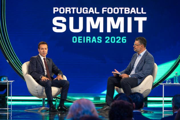 September 22, 2026, Lisbon, Lisbon, Portugal: ANToNIO SALVADOR (SC Braga) and PEDRO PINTO (Empower Sports) during a one-on-one session at the Portugal Football Summit at the Cidade do Futebol in Oeiras. Lisbon Portugal - ZUMAr238 20260922_zip_r238_015 Copyright: xRicardoxRochax