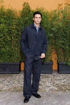 IPA88955483 - Milan, Milan Women™s Fashion Week Spring Summer 2027 - Women™s Fashion, Spring Summer 2027 - Tod™s fashion show - guests - In the photo Baptiste Giabiconi  Copyright: xCinziaxCamelax xx IPA88955483