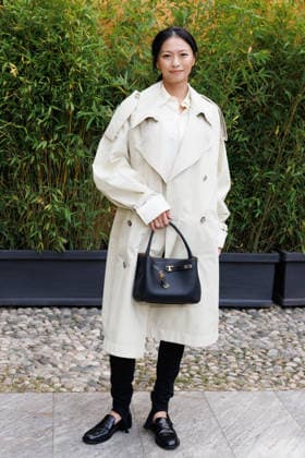 IPA88955080 - Milan, Milan Women™s Fashion Week Spring Summer 2027 - Women™s Fashion, Spring Summer 2027 - Tod™s fashion show - guests - In the photo: guest  Copyright: xCinziaxCamelax xx IPA88955080
