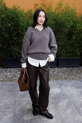 IPA88955087 - Milan, Milan Women™s Fashion Week Spring Summer 2027 - Women™s Fashion, Spring Summer 2027 - Tod™s fashion show - guests - In the photo: Marie Iitoyo  Copyright: xCinziaxCamelax xx IPA88955087