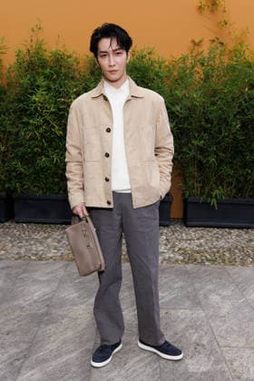 IPA88955099 - Milan, Milan Women™s Fashion Week Spring Summer 2027 - Women™s Fashion, Spring Summer 2027 - Tod™s fashion show - guests - Pictured: Shota Watanabe  Copyright: xCinziaxCamelax xx IPA88955099
