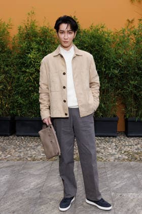IPA88955103 - Milan, Milan Women™s Fashion Week Spring Summer 2027 - Women™s Fashion, Spring Summer 2027 - Tod™s fashion show - guests - Pictured: Shota Watanabe  Copyright: xCinziaxCamelax xx IPA88955103