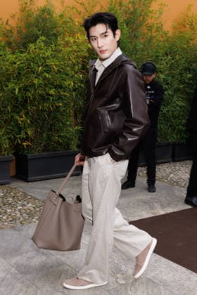 IPA88955111 - Milan, Milan Women™s Fashion Week Spring Summer 2027 - Women™s Fashion, Spring Summer 2027 - Tod™s fashion show - guests - Pictured: Ayden Sng  Copyright: xCinziaxCamelax xx IPA88955111