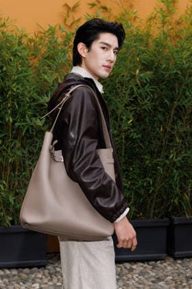 IPA88955112 - Milan, Milan Women™s Fashion Week Spring Summer 2027 - Women™s Fashion, Spring Summer 2027 - Tod™s fashion show - guests - Pictured: Ayden Sng  Copyright: xCinziaxCamelax xx IPA88955112