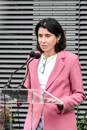 September 25, 2026, Milan Ferno - Somma Lombardo, Va, Italy: Michaela Castelli at the ceremony to name Malpensa Airport after Berlusconi. Milan Malpensa Silvio Berlusconi International Airport. September 25, 2026, Ferno - Somma Lombardo Milan Ferno - Somma Lombardo Italy  - ZUMAa289 20260925_zia_a289_128 Copyright: xNicolaxMarfisix xAgfx