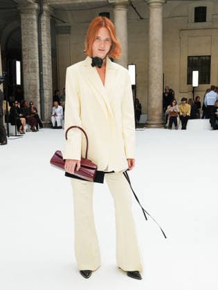 IPA88952477 - Milan, Milan Women™s Fashion Week Spring Summer 2027 - Women™s Fashion, Spring Summer 2027 - SPORTMAX fashion show - guests pictured: guest  Copyright: xRiccardoxGiordanox xRiccardoxGiordanox IPA88952477