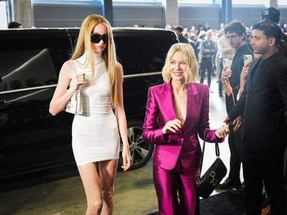 IPA88956743 - Milan, Milan Women™s Fashion Week Spring Summer 2027 - Women™s Fashion, Spring Summer 2027 - GUCCI fashion show - guests pictured: Naomi Watts with her daughter Kai Schreiber  Copyright: xRiccardoxGiordanox xRiccardoxGiordanox IPA88956743