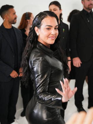 IPA88956780 - Milan, Milan Women™s Fashion Week Spring Summer 2027 - Women™s Fashion, Spring Summer 2027 - GUCCI fashion show - guests pictured: Georgina Rodriguez  Copyright: xRiccardoxGiordanox xRiccardoxGiordanox IPA88956780